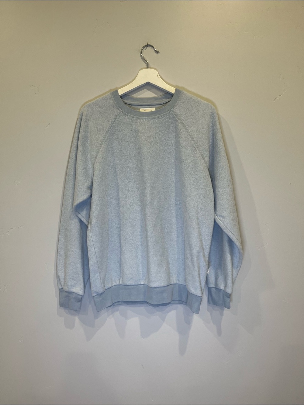 Feat Men's Light Blue Long Sleeve Crewneck Sweatshirt - Casual Essential